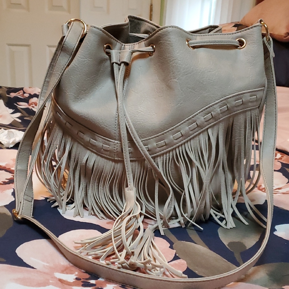 Fringed Shoulder Bag
